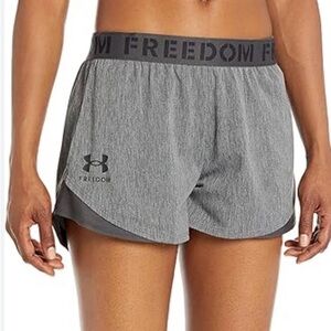 Under Armour Women's Athletic Gray Shorts Size M